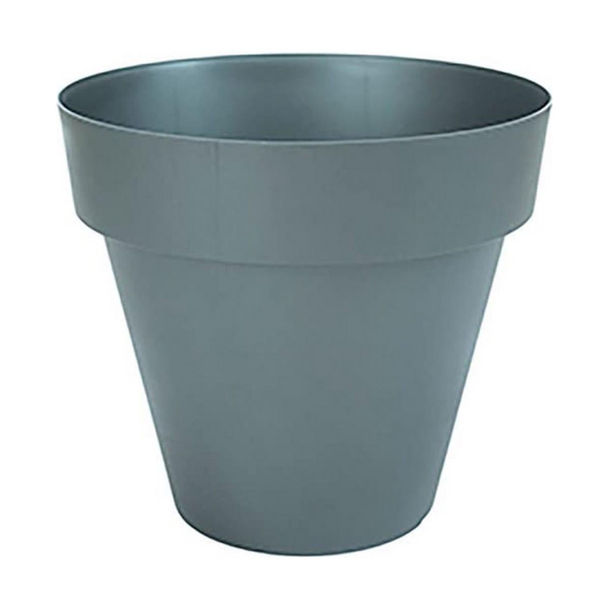 Vaso alto Sandy Slim antracite con inserto