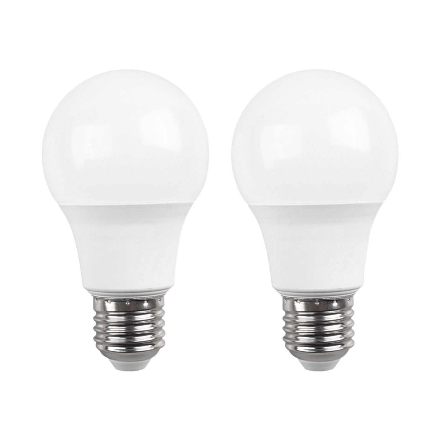 2 Lampadine LED Smart Garza – E27 5,5W 470 Lumen, CCT Dimmerabile, WiFi 2.4GHz, Compatibile Alexa E Google