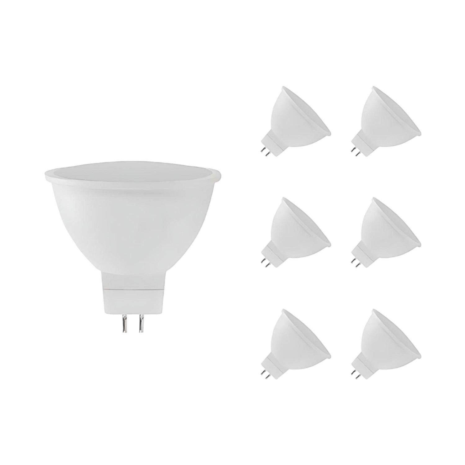 Pack 6 Ampoules LED GU5.3 Spotlight 8W Equi.60W 700lm Raydan Home