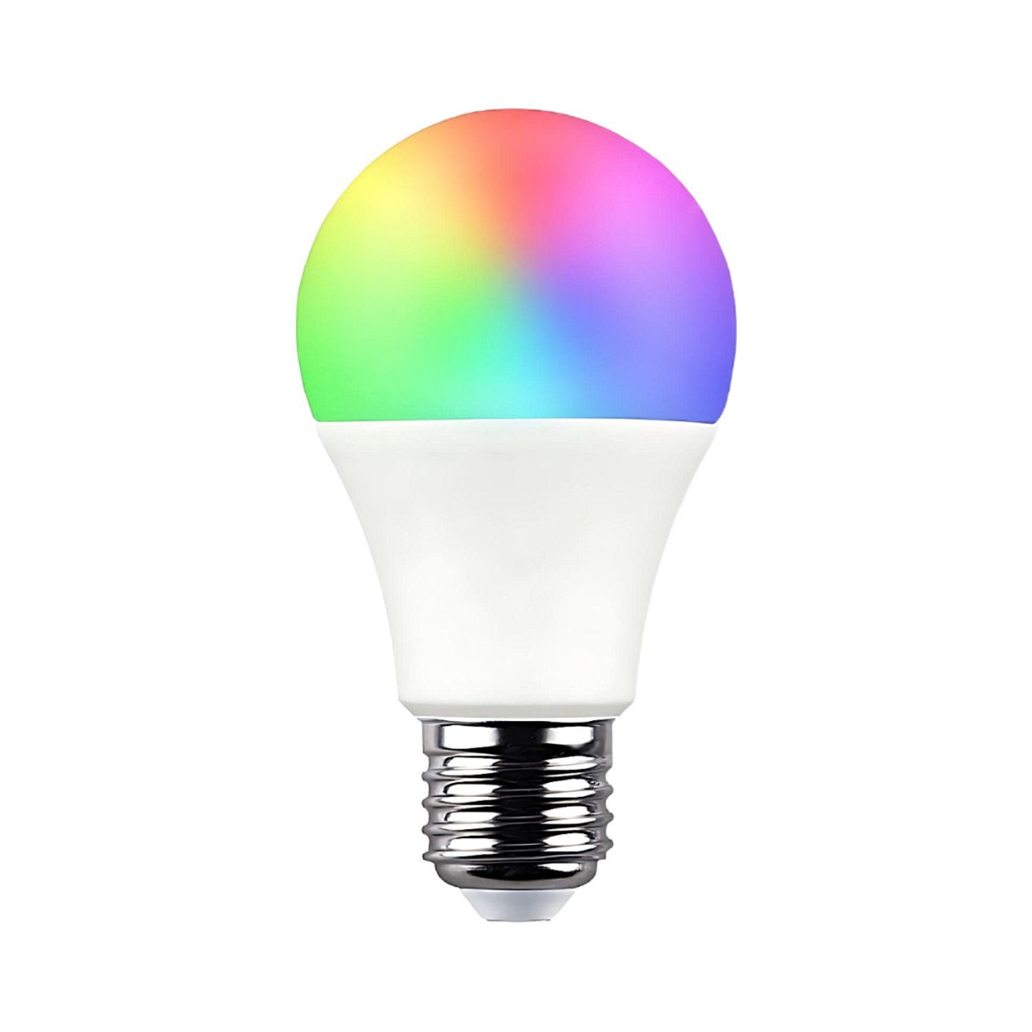 Acheter Ampoule LED RGB 10W 270º E27 avec Télécommande