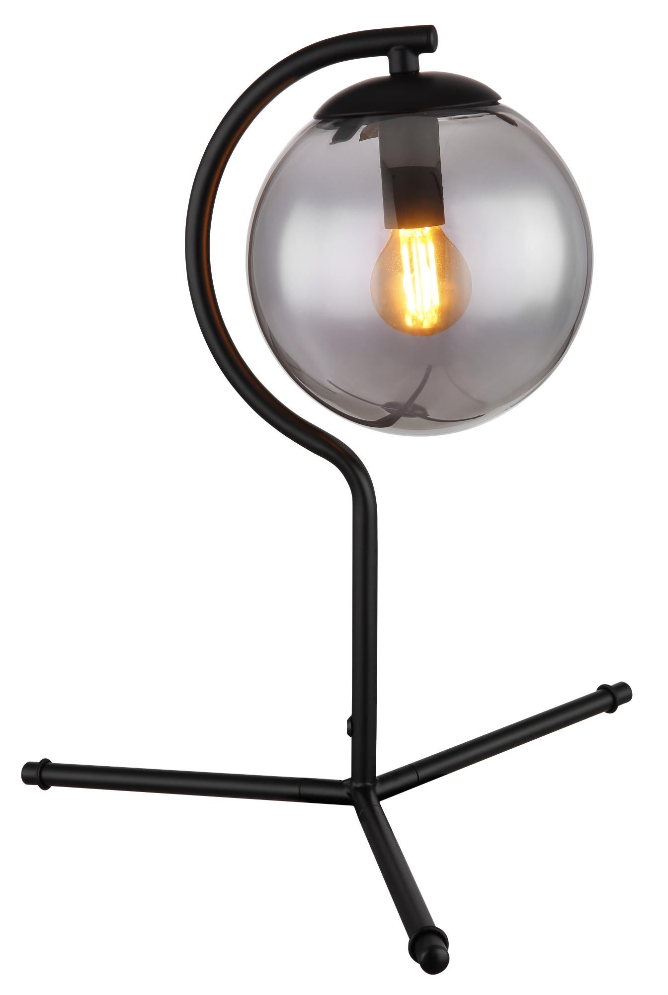 Eglo SOLO 1 Lampe De Table, E14 Laiton Mat/blanc - 87254 | REUTER