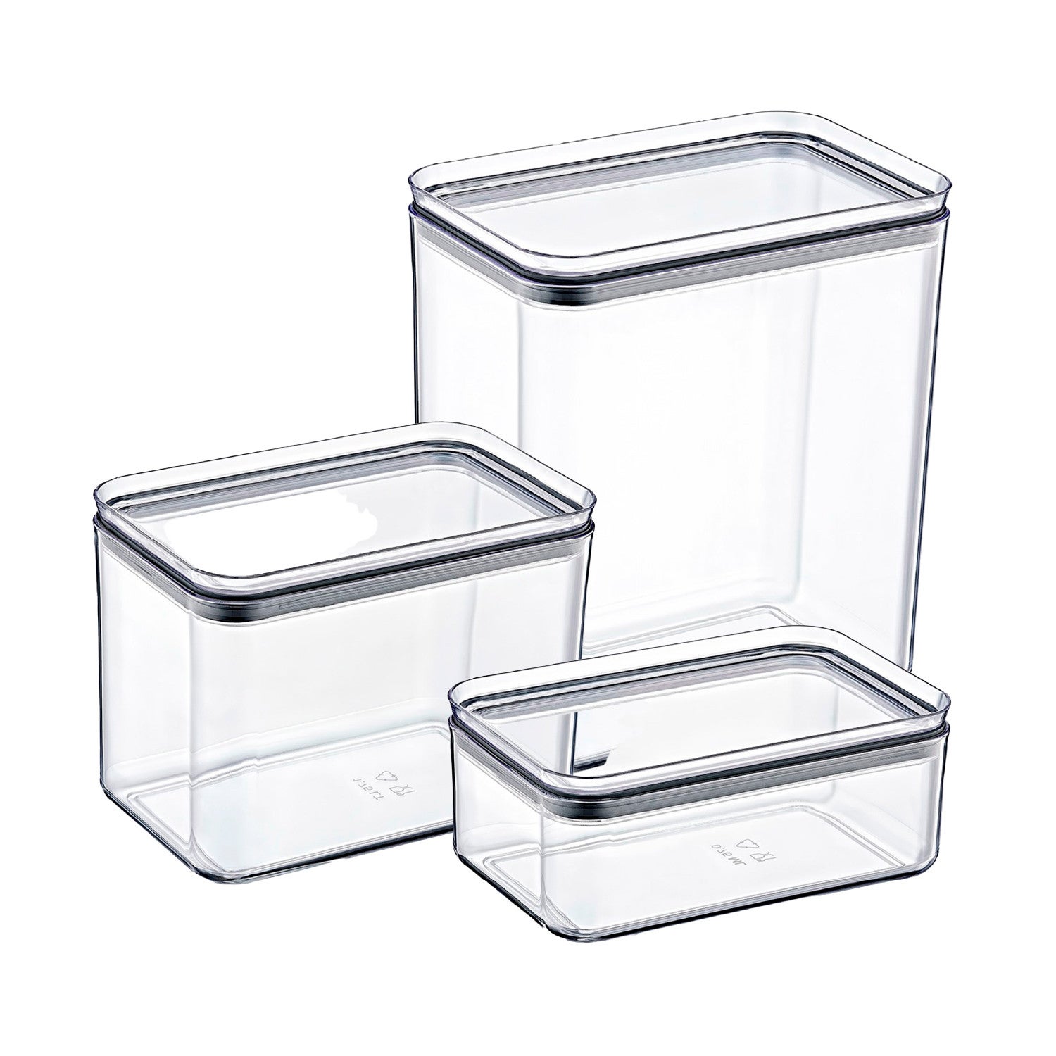 Rosti Mepal Modula Airtight 3 Tier Storage Box Container