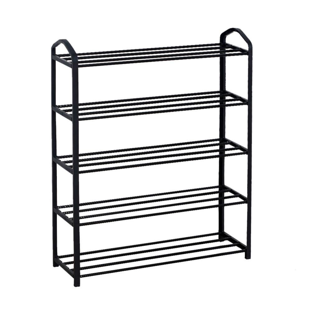 OYREL Scarpiera a 5 livelli, organizer per scarpe, 20-25 paia, scarpiera per armadio, scarpiera, organizer per ingresso, scarpiera salvaspazio