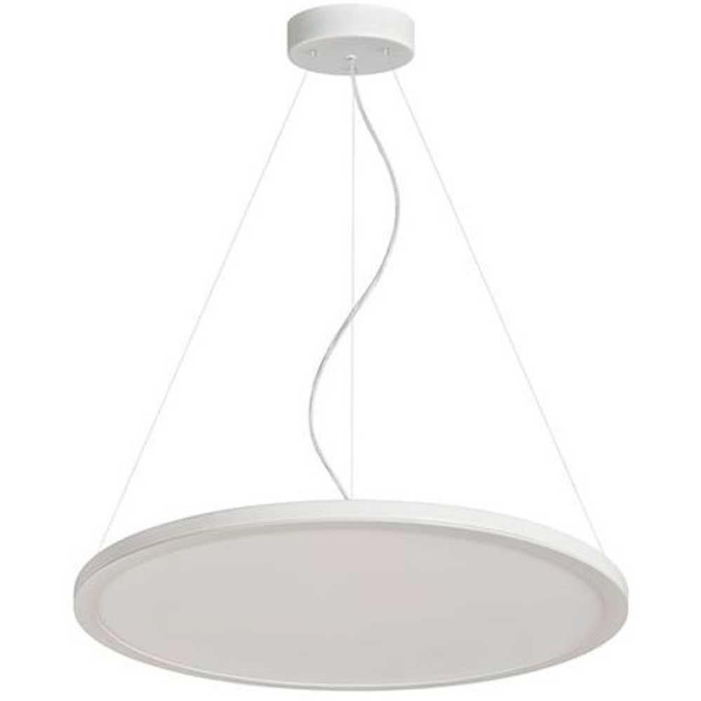 Pannello LED rotondo VT-602GRD in vetro con Driver Incluso ad incasso
