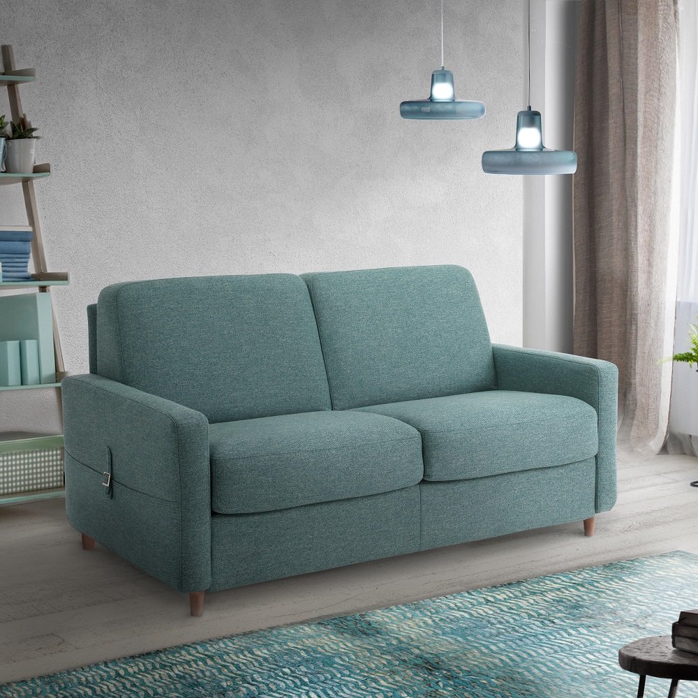 Canapé convertible 3/4 places WILLY ouverture EXPRESS 160cm matelas