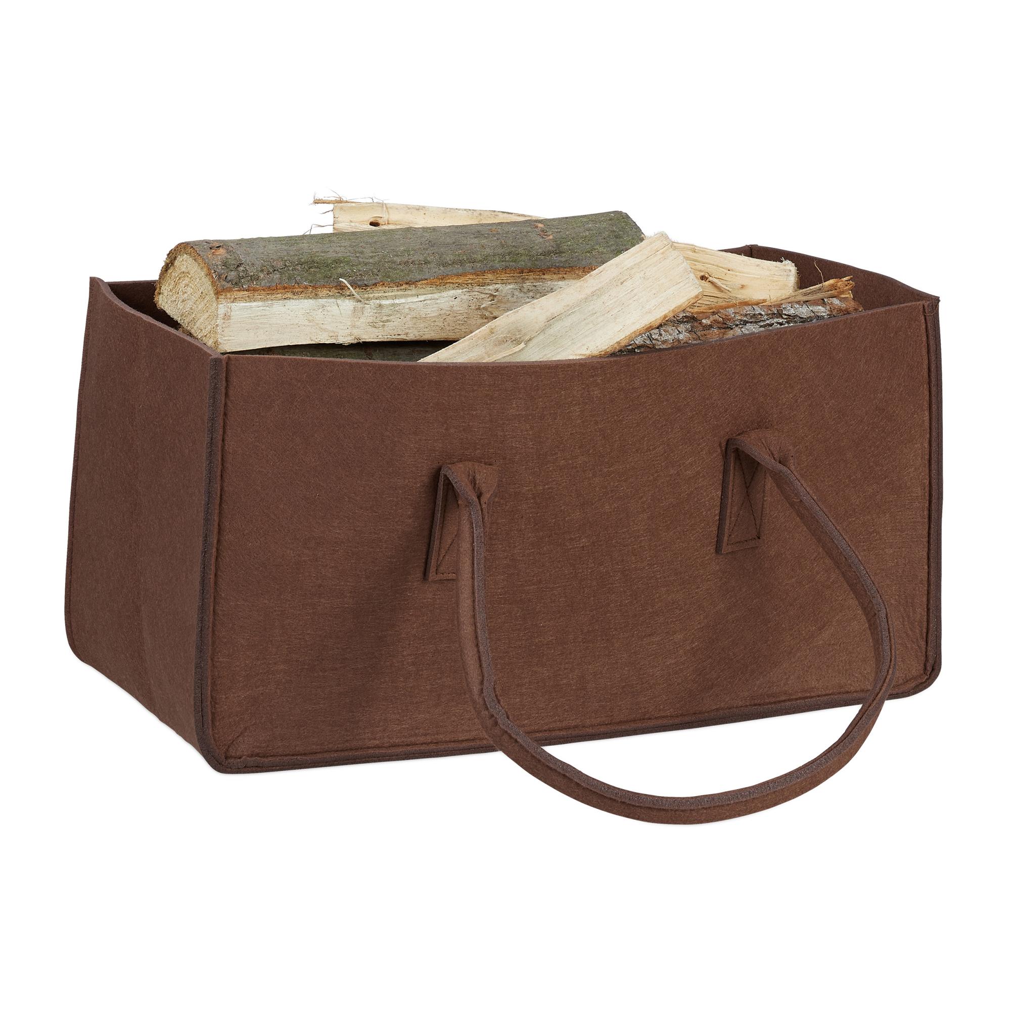 Borsa Per Pannolini In Feltro | Organizer Da Viaggio Con 5 Scomparti | Portatile, Pieghevole, Leggera (260g) | Per Mamma, Auto, Passeggiate - Grigio