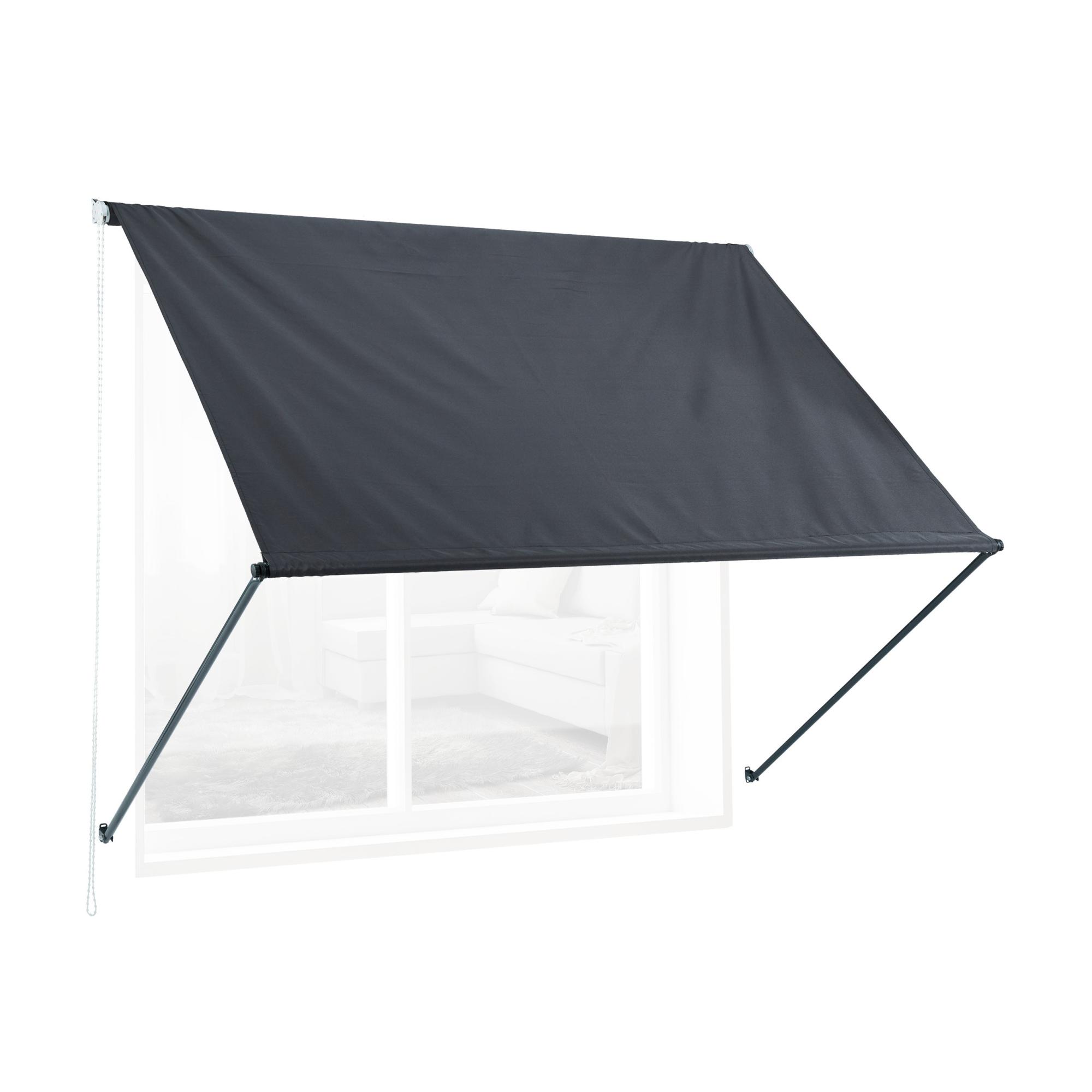 Tenda Da Sole Toboli 2.5x2m - Bracci A Snodo, Protezione UV 30+, Montaggio A Parete