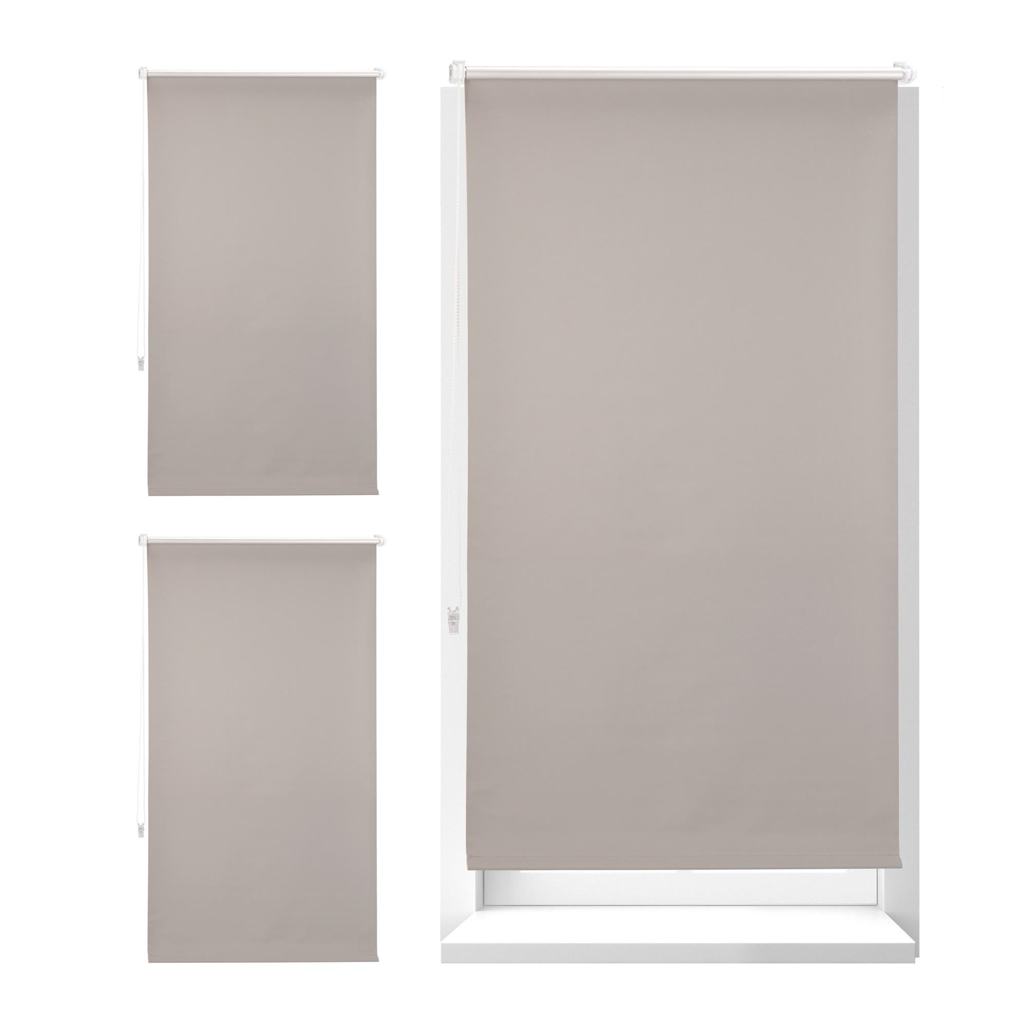 Kit Completo Tenda A Rullo 38mm - Con Staffe Metalliche E Catena | Meccanismo Per Tende Avvolgibili