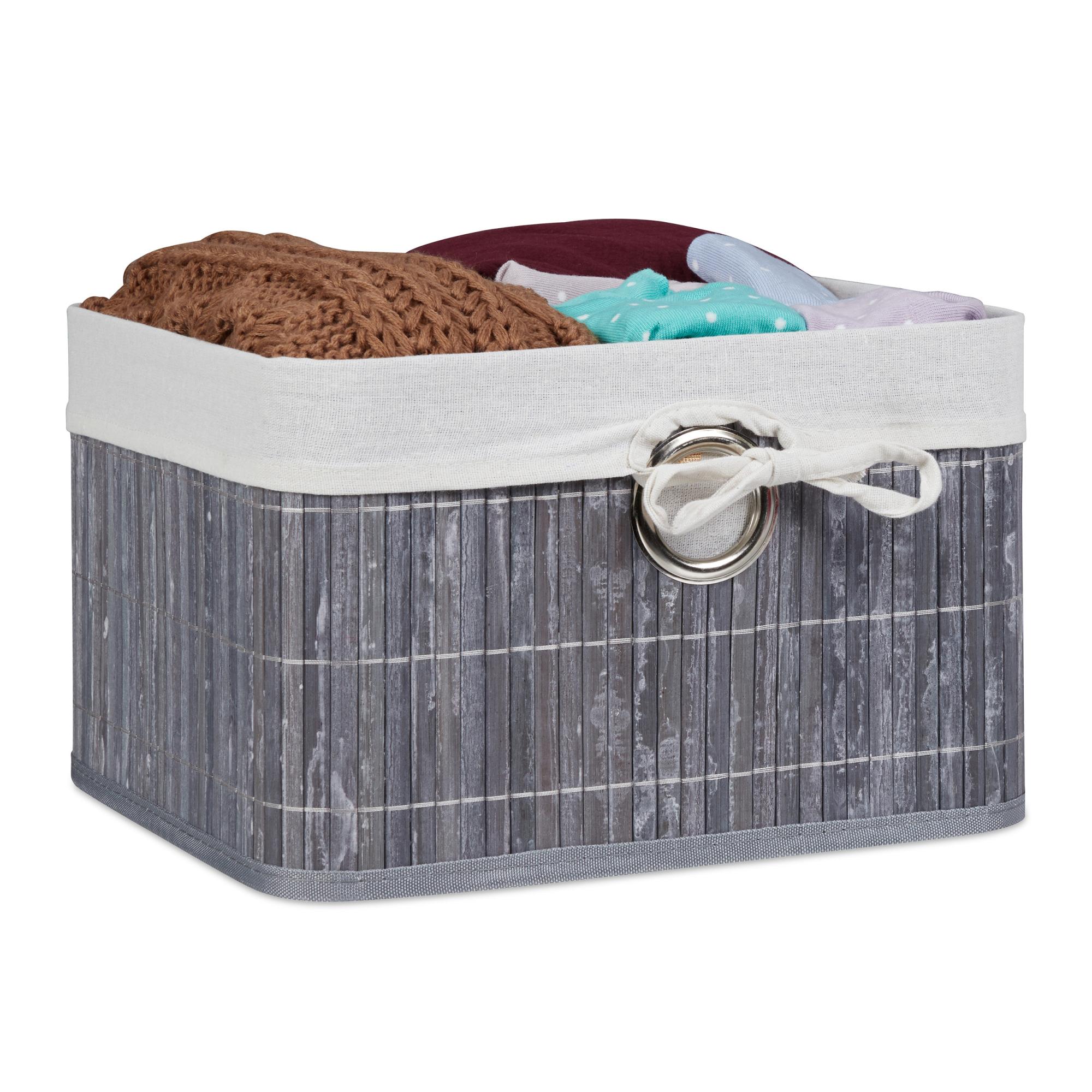 Cesta Scatola Contenitore 35x50x35 Cm In Legno Di Pino Naturale - Foto 10