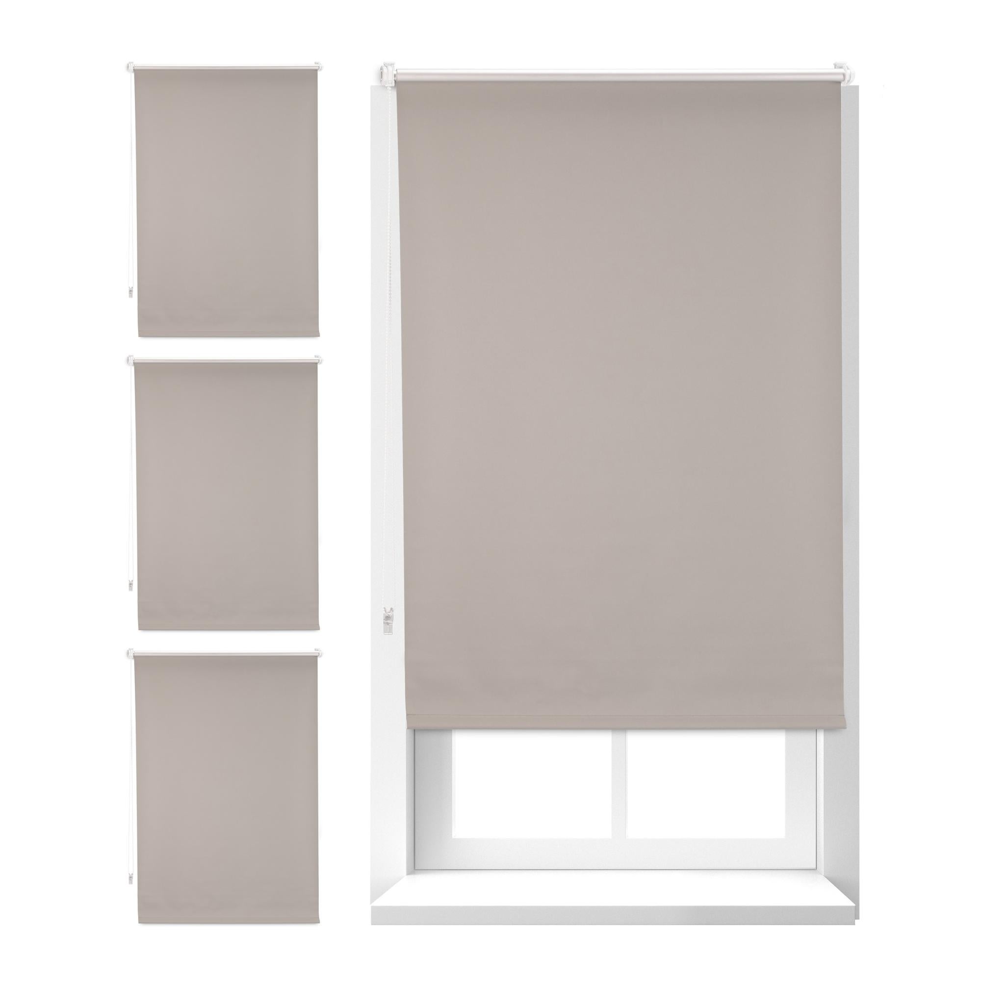 Store enrouleur occultant, lot de 4, store à clipser,