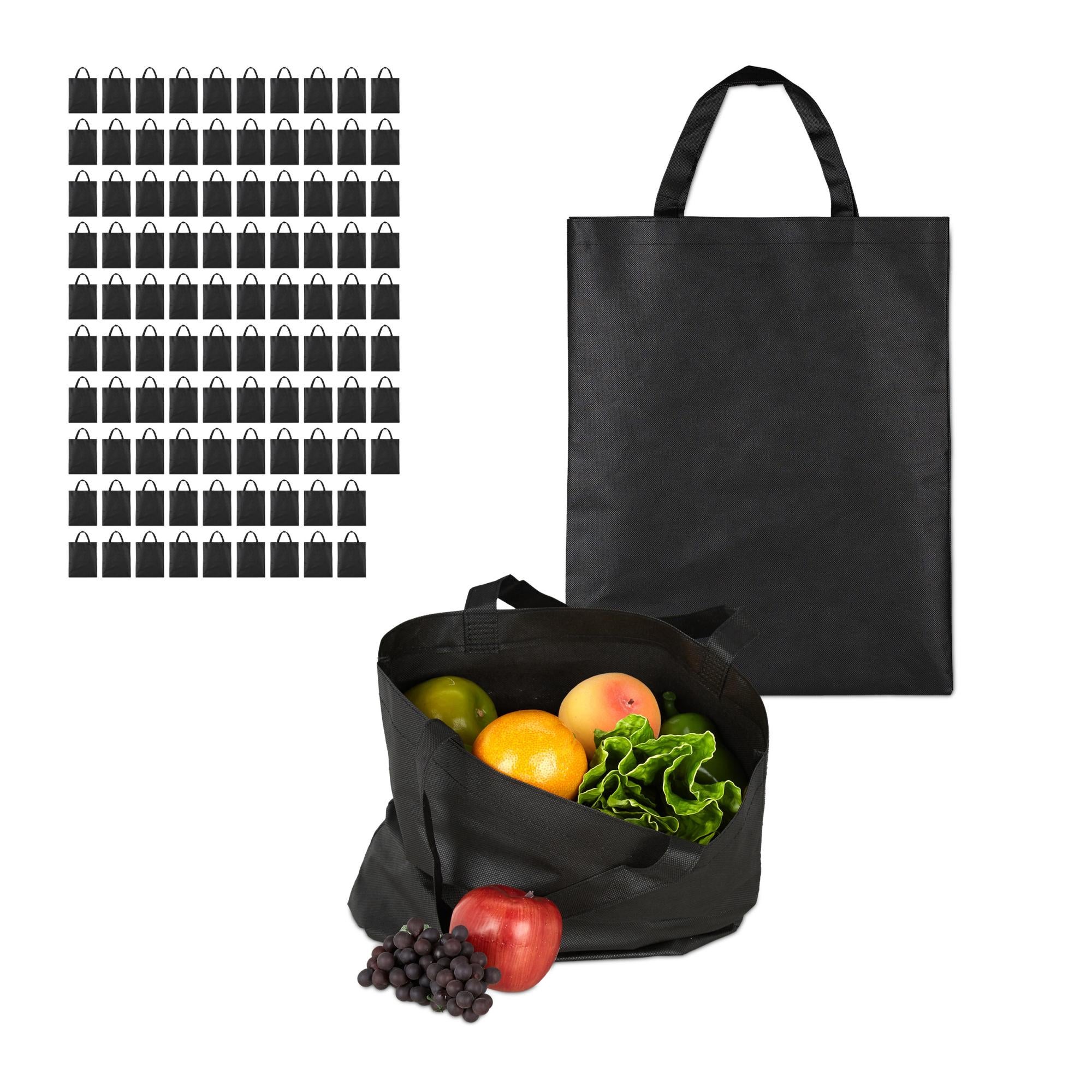 10 Sacs En Coton ELES VIDA - 38x42cm - Non Imprimés - Écologiques - Pour Courses, Cadeaux, DIY