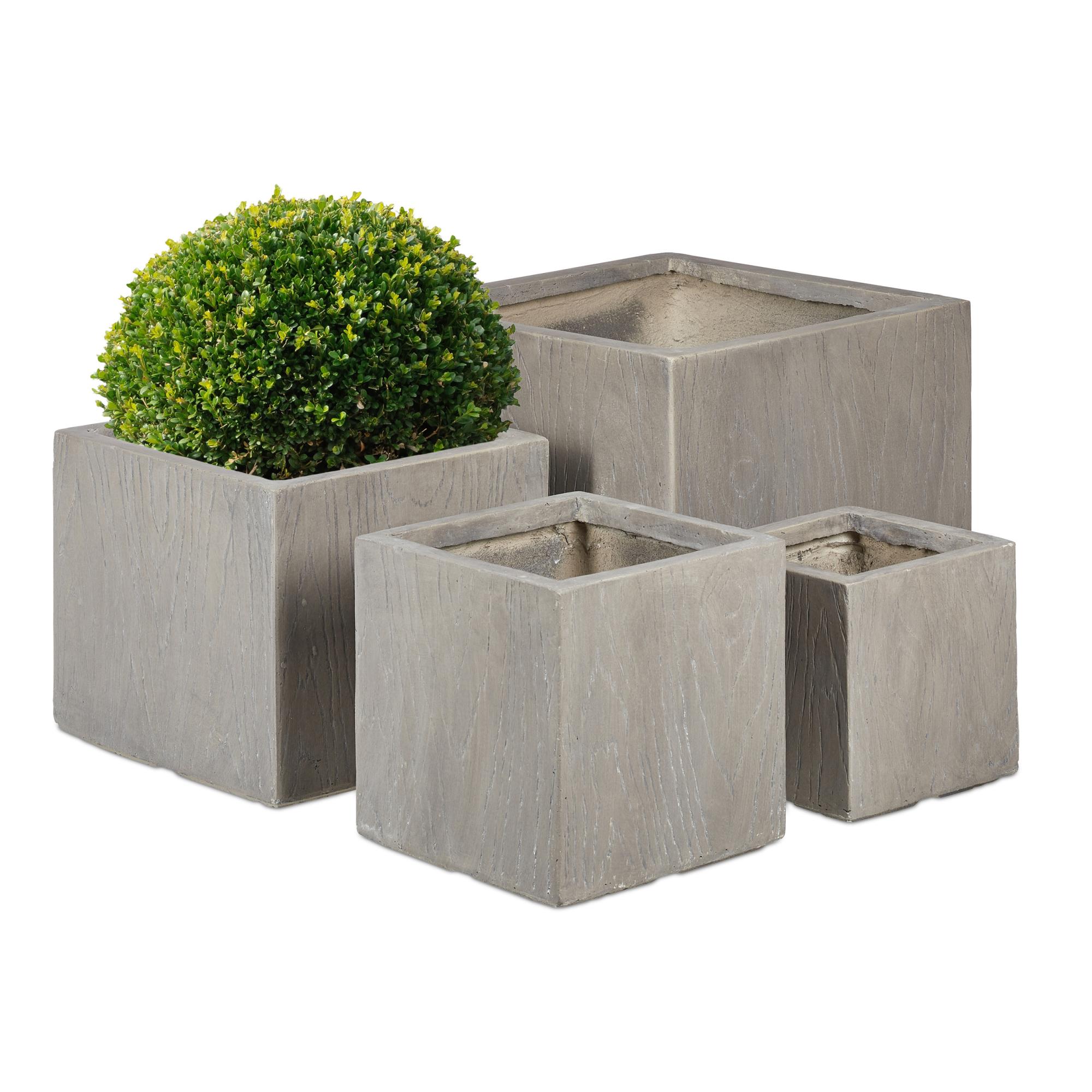 LARS360 Bordo per aiuole, 22,4 m, in plastica, effetto legno
