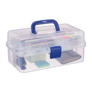 Petite Boîte Transparente En Plastique 1,5 Litres - Clips Blancs à Prix  Carrefour