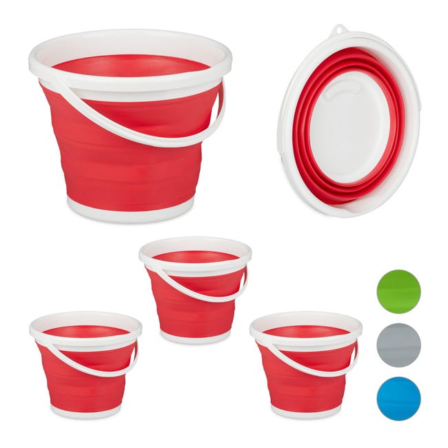 RELAXDAYS 4x Cassetta Pieghevole, Stabile, Da Lavoro, Plastica - Foto 6