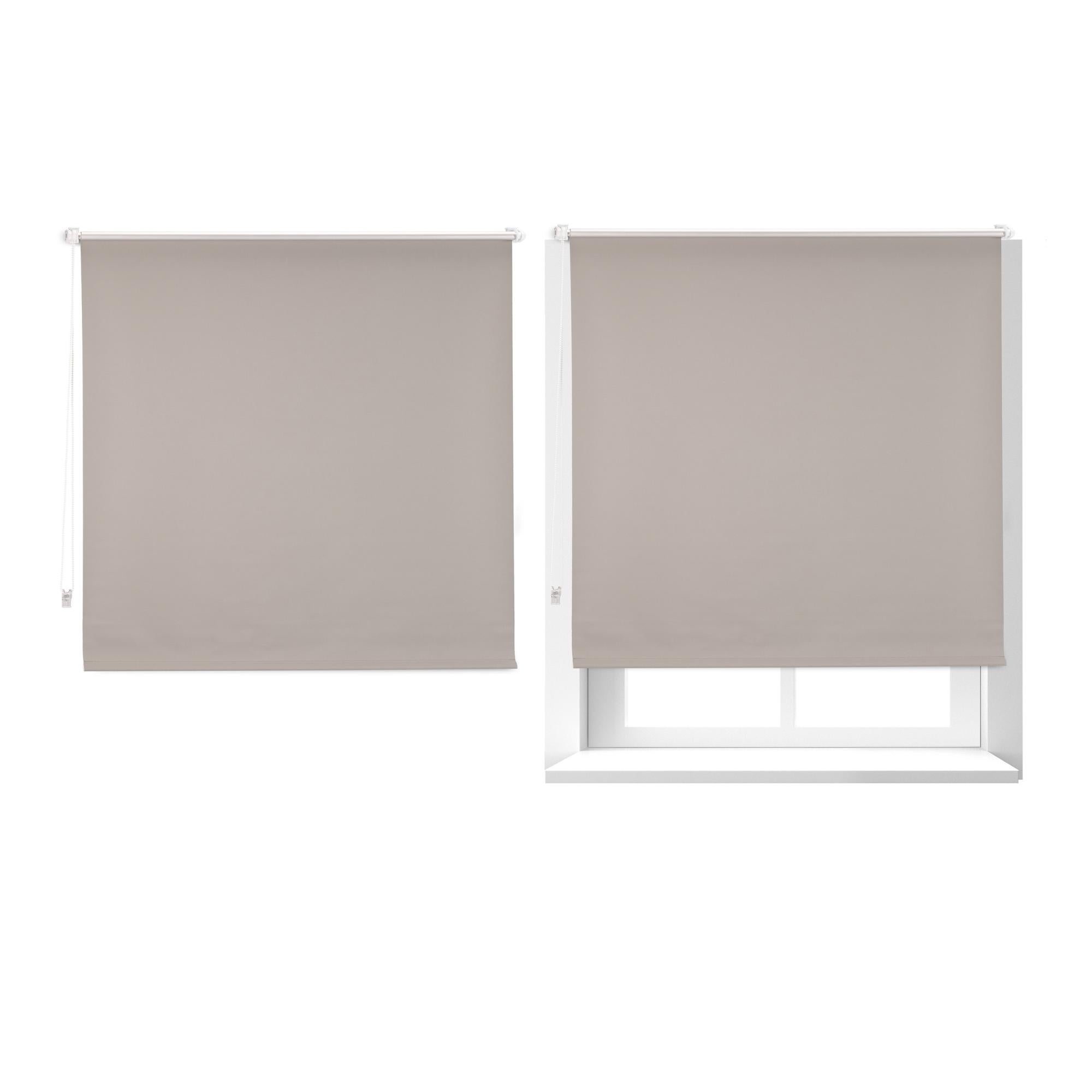 Store enrouleur occultant, lot de 2, store à clipser, latérale, fixation fenêtre