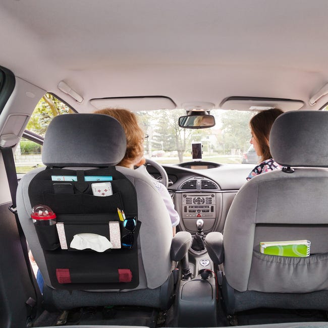 2 x Organisateur siège arrière de voiture Protection avec poches de  rangement