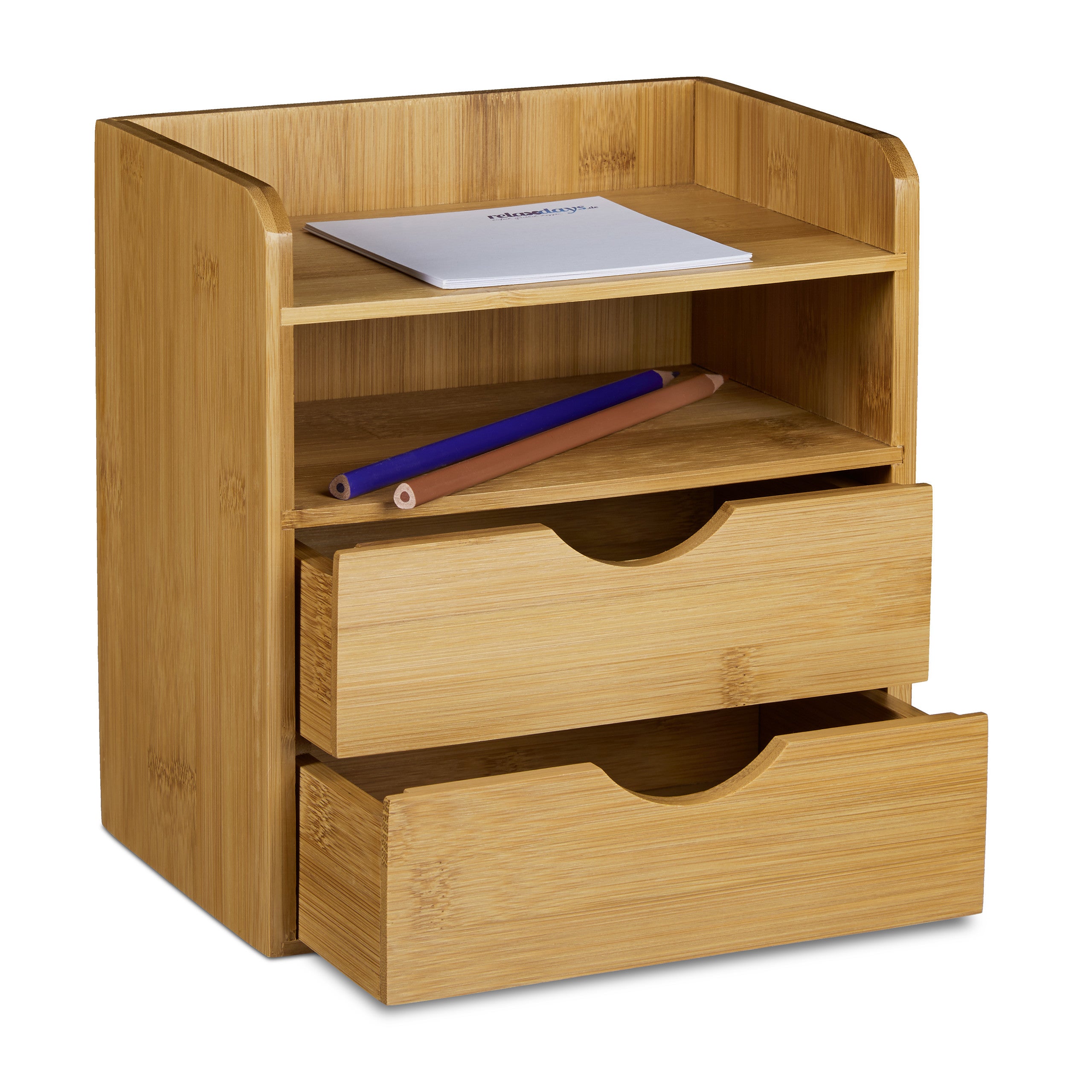 Creative Deco Petite Commode Bois 6 Tiroir 42 x 20 x 28,5 cm Rangement  Bureau Organisateur - Achat & prix