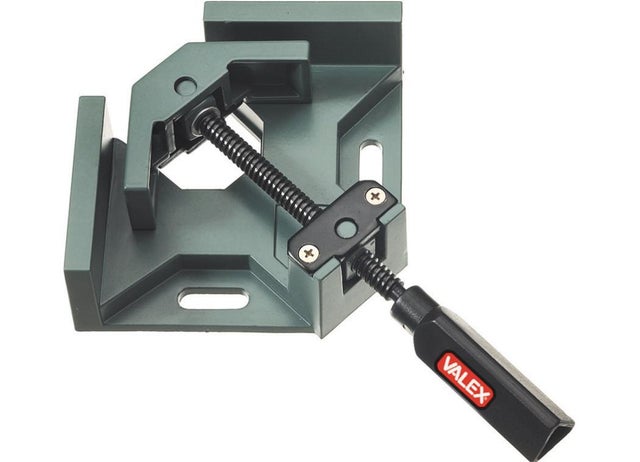 Morsa Angolare 90° Per Saldatura - Morsetto Ad Angolo In Ghisa, Fissaggio Al Banco, Larghezza Ganasce 100mm - Foto 3