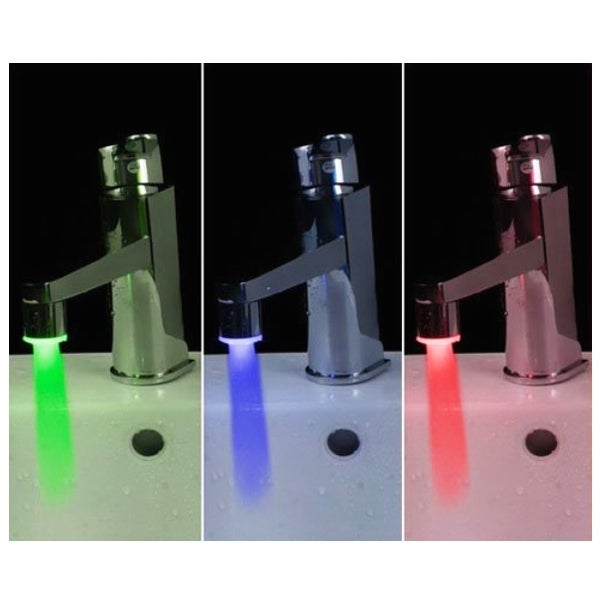 Accessoire pour robinets YONIS Embout Robinet Lumineux LED Changement  Couleur Progressif Cuisine Multicolore