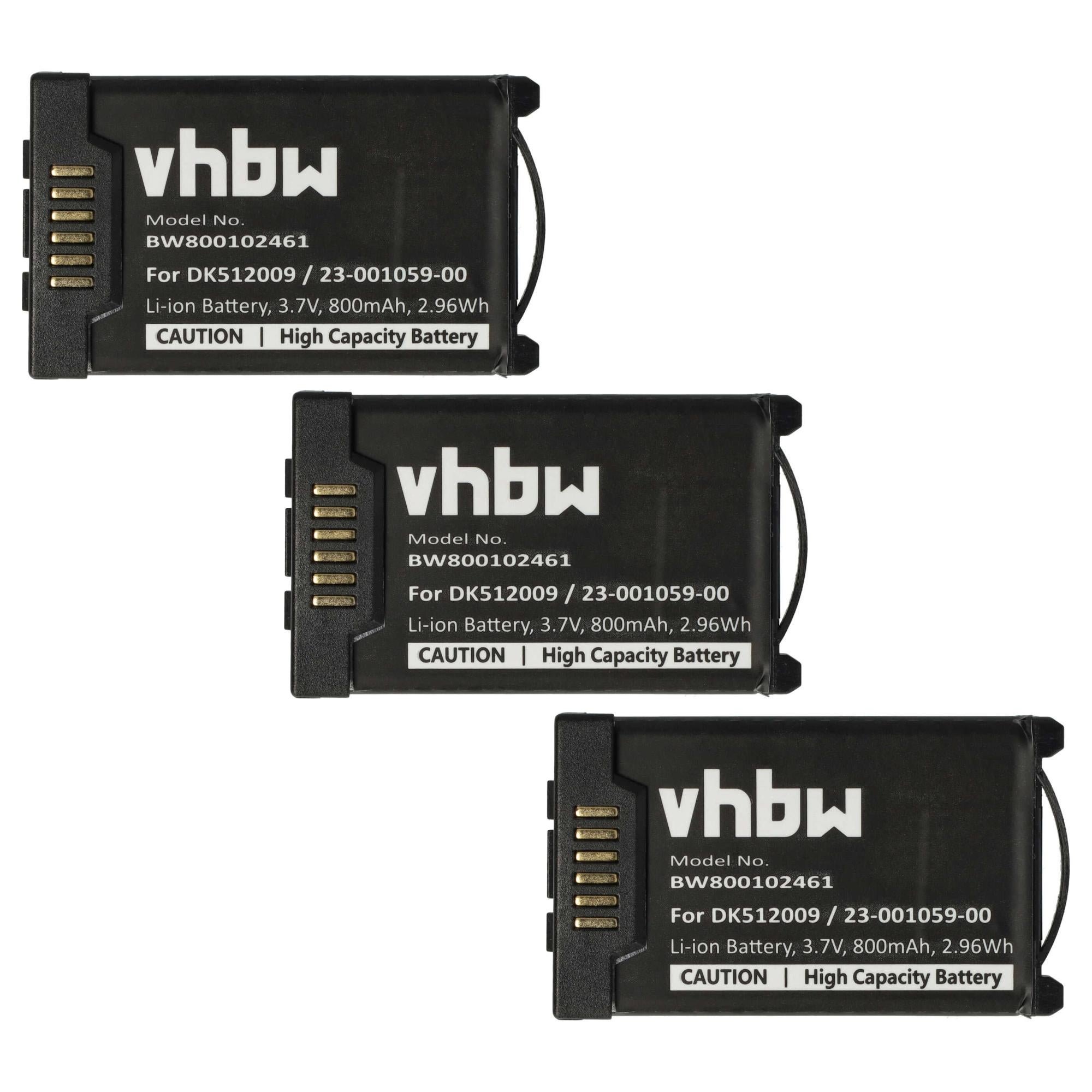 Vhwb Batería Compatible Con Mitel 612d/622d/632d (800 MAh, 3.7V) – Repuesto Para Teléfono Fijo Inalámbrico – Larga Duración Y Seguridad