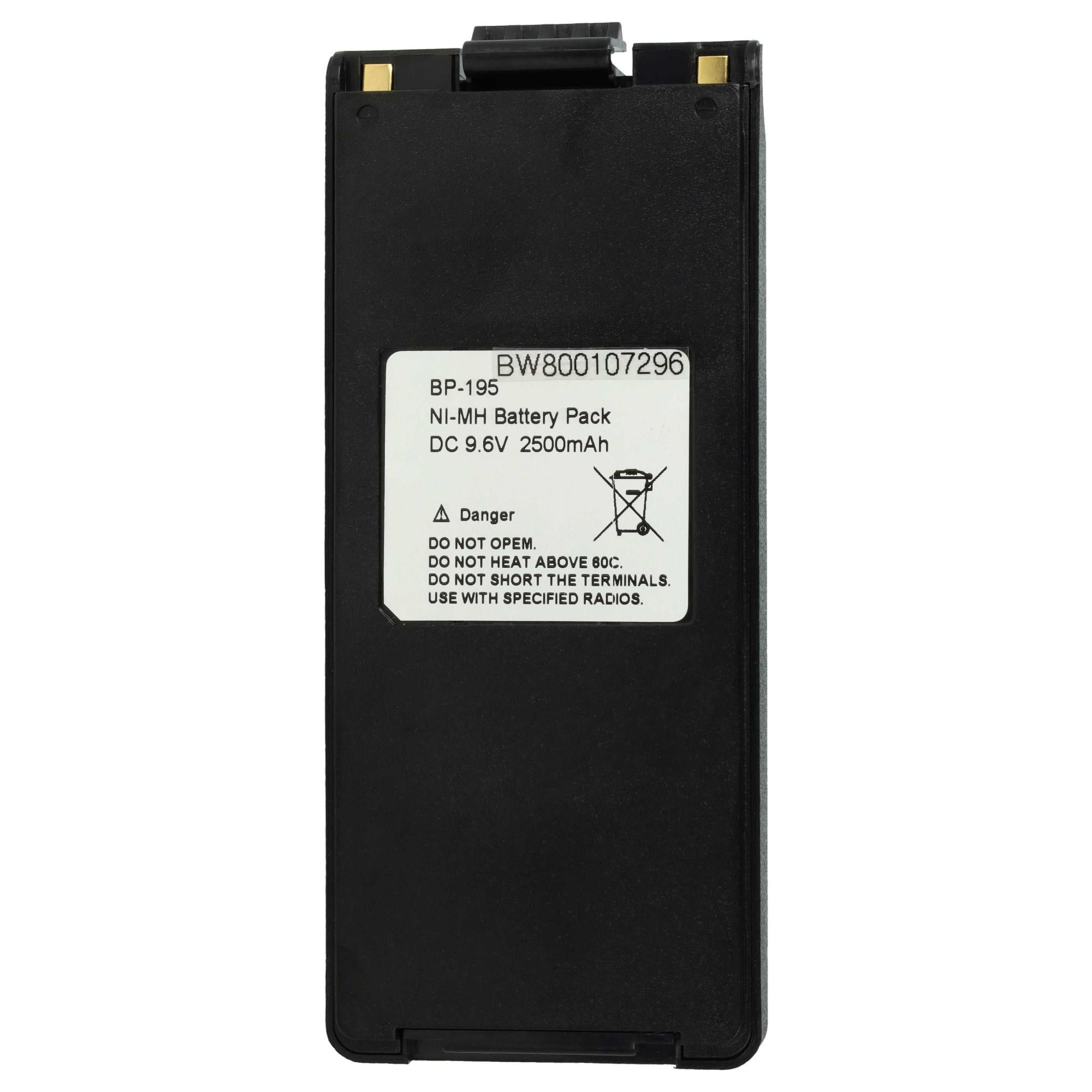 Batteria 600mAh Per Radio ICOM - Ricambio Compatibile Con Modelli IC-24AT, IC-R1, Ecc. - Foto 2