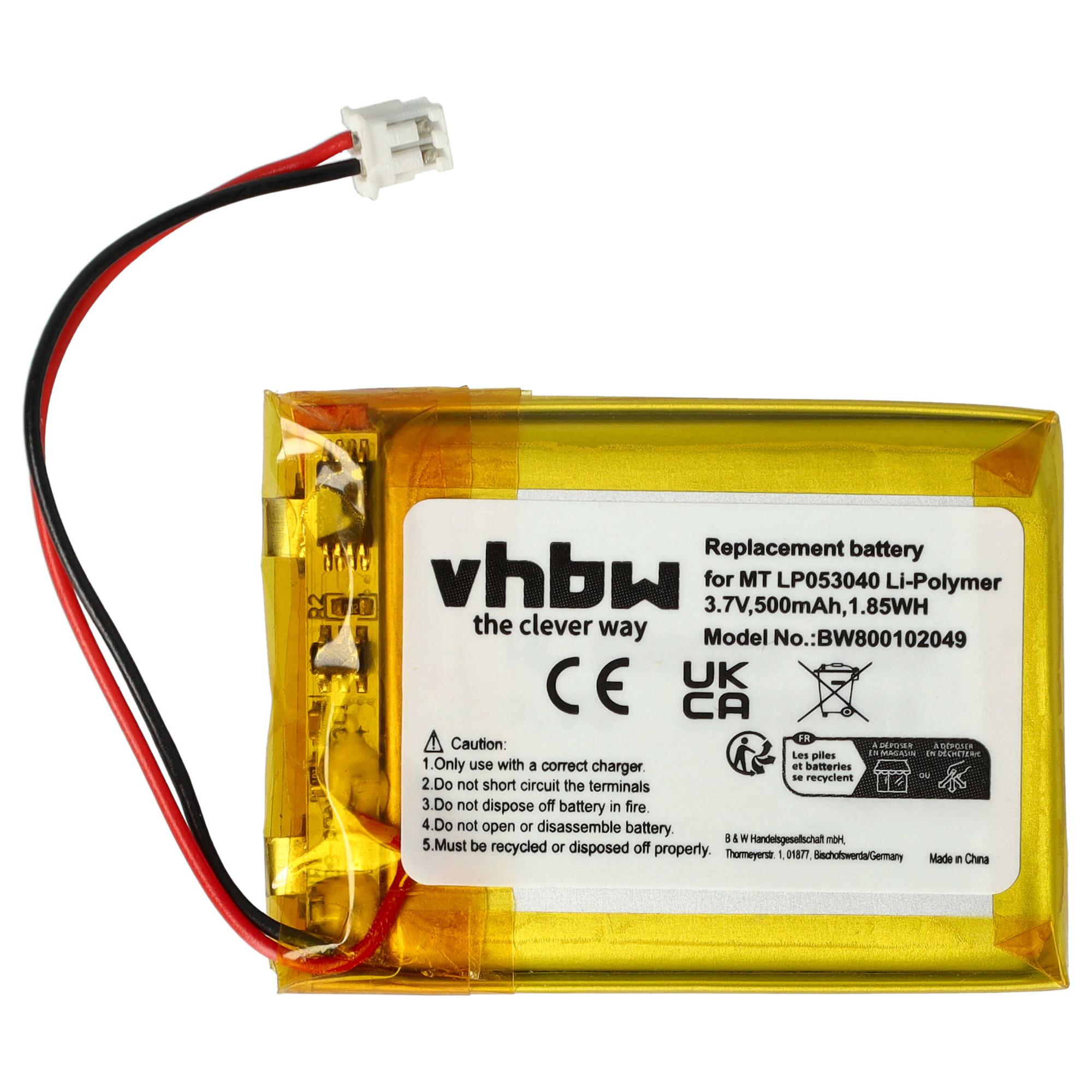 Batterie NiMH 600mAh (2.4V) Pour Combiné Téléphonique Tevion MD81877 - Compatible 5M702BMX, GP0827 - Marque Vhbw