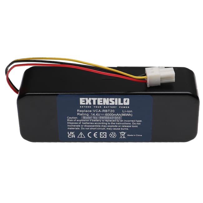 Extensilo Batterie Compatible Avec Samsung Navibot Sr46 Sr47 Sr48 Sr49 Sr50 Sr55 Aspirateur 6000mah 14 4v Li Ion Leroy Merlin Extensilo Batterie Compatible Avec Samsung Navibot Sr46 Sr47 Sr48 Sr49 Sr50 Sr55 Aspirateur 6000mah 14 4v Li Ion Leroy Merlin