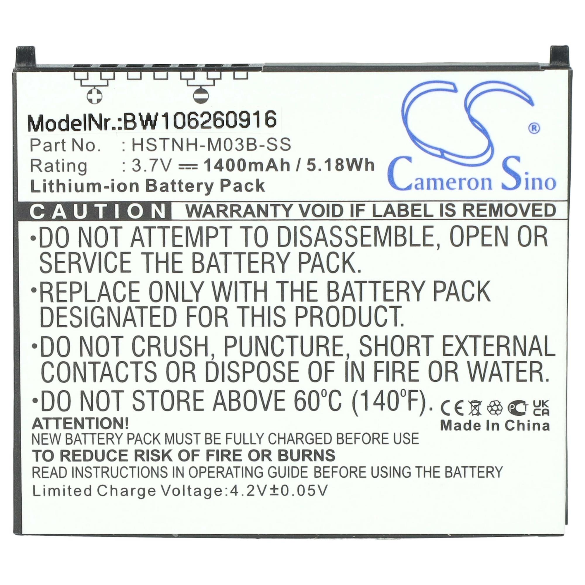 Vhbw Batteria Per Notebook FIC VY050 – 4400mAh, 11,1V, Li-Ion – Sostituisce 21-92348-01 E Compatibili - 4