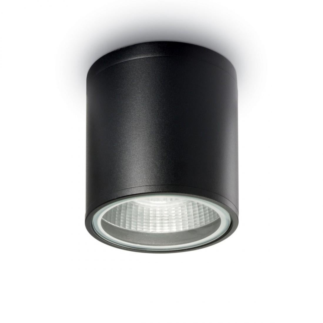 Plafoniera Faretto Maclean MCE458 - Attacco GU10 Per LED E Alogene Fino A 35W - Nero Alluminio
