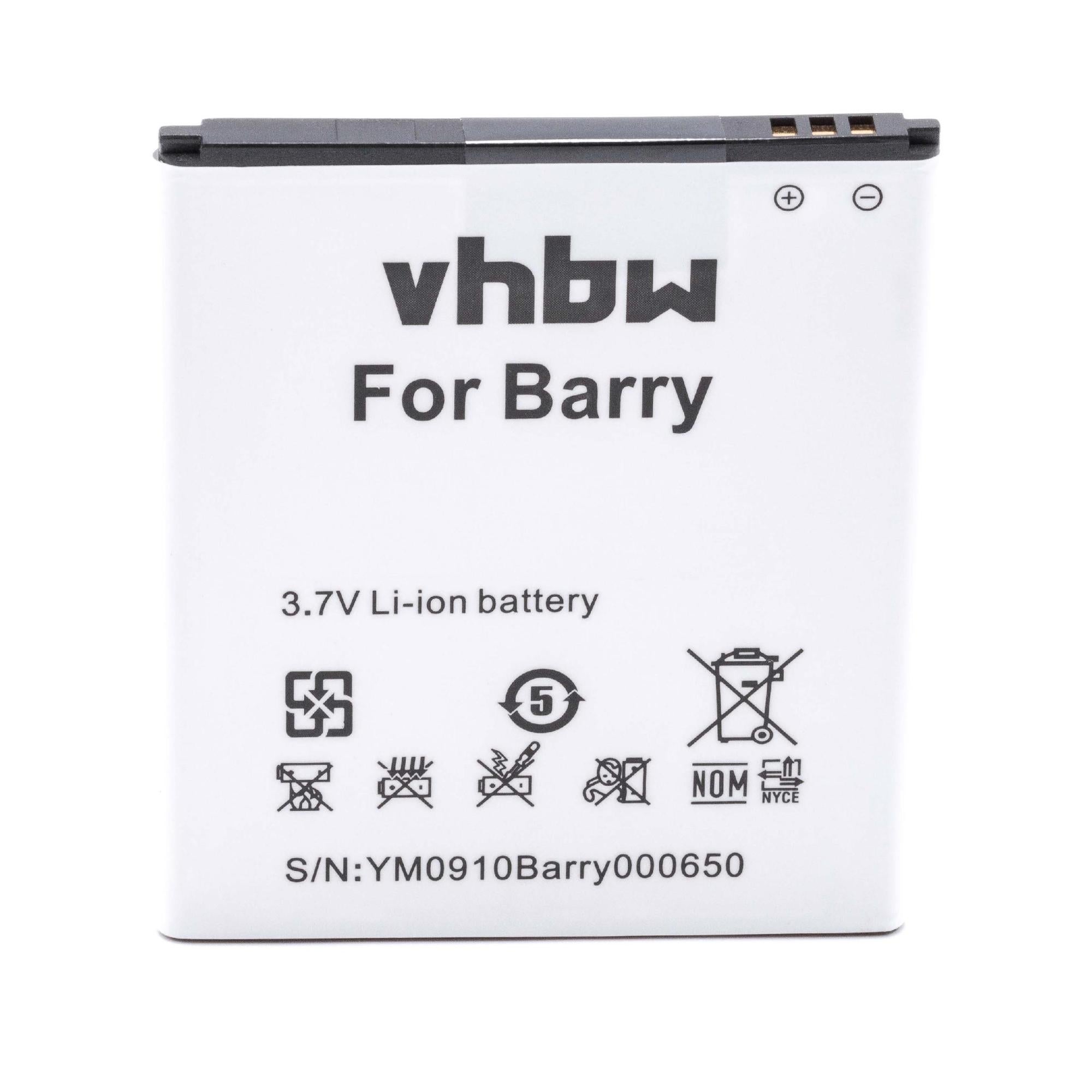 Vhbw batteria compatibile con Mobistel Cynus F7 4G smartphone cellulare (2200mAh, 3,8V, Li-Poly) | Leroy Merlin