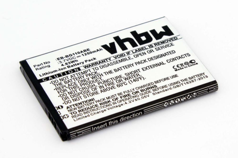 vhbw 1x batteria compatibile con Saiet BASIC, Focus Vol, Like Pronto, Prime, Select 2, Vista smartphone cellulare (900mAh, 3,7V, Li-Ion