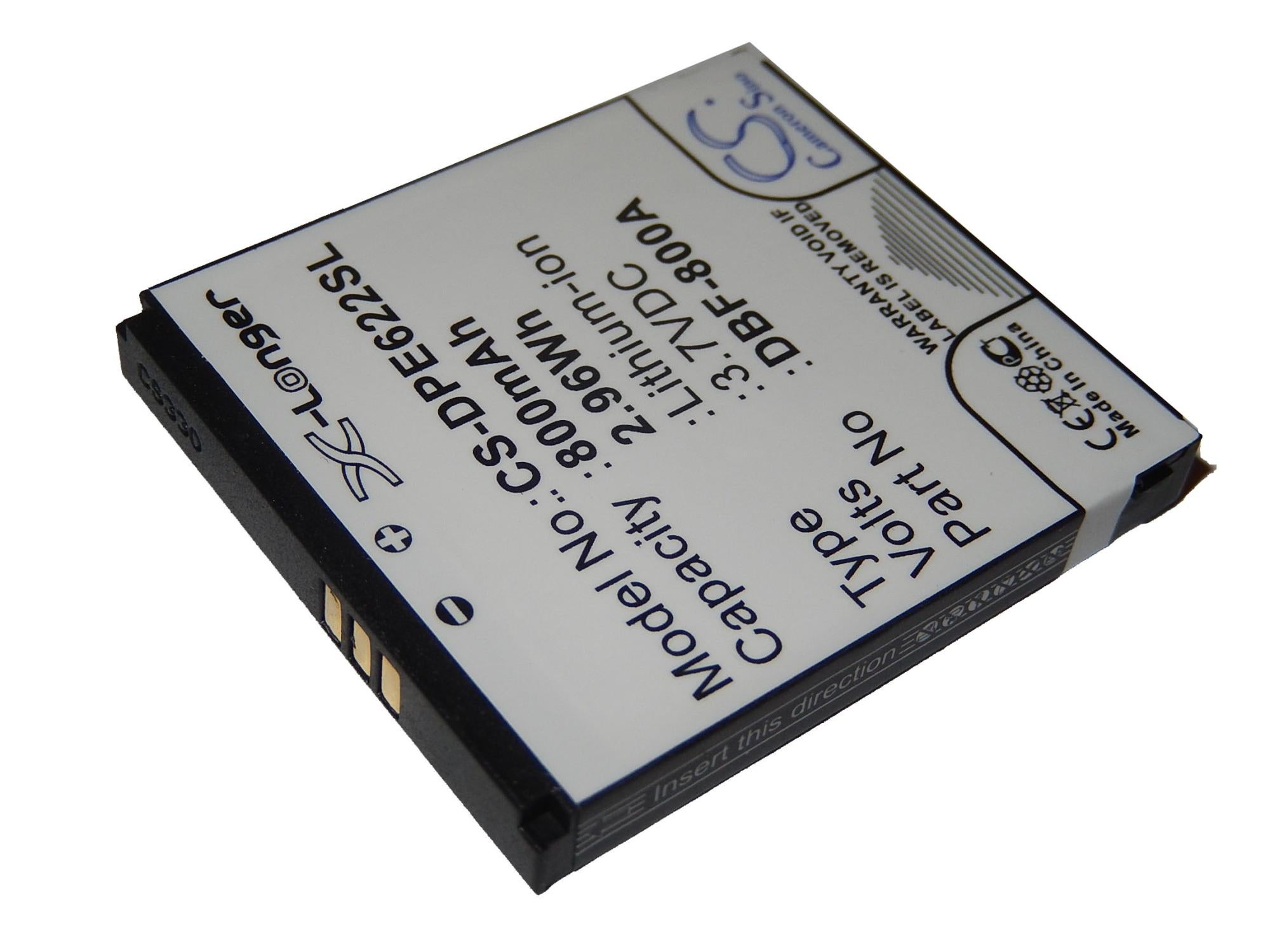 Variation Vhbw Li-Ion Battery 750mAh (3.7V) For Cell Phone Smartphone Phone Siemens Gigaset SL440 SL55 SL550 SL55 SL55 SL56 SL560 SL565 As - View #3