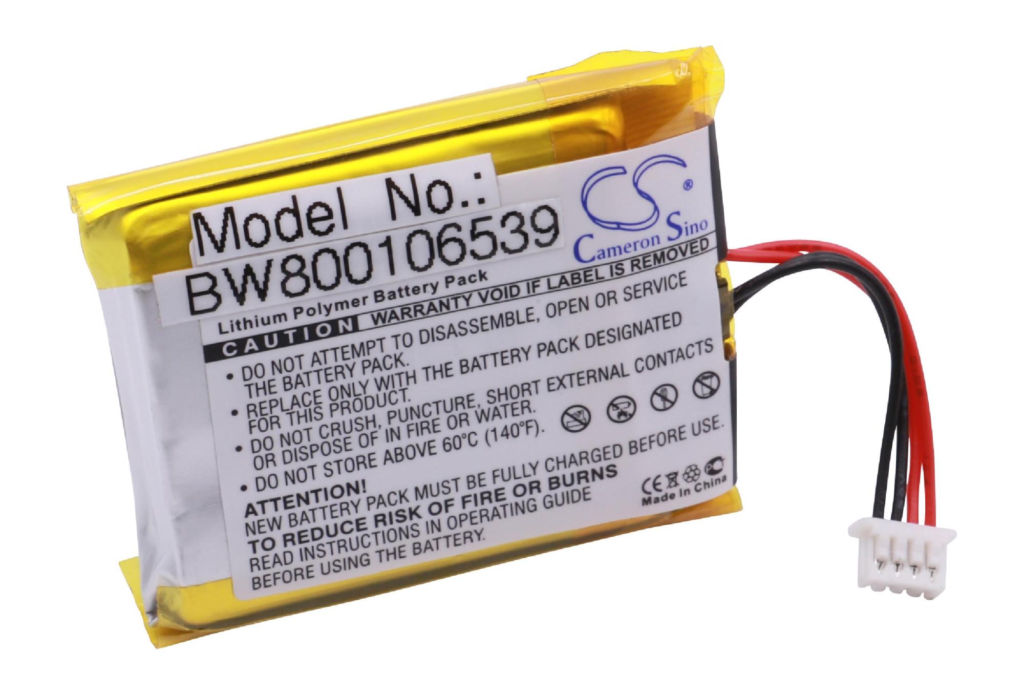 Batterie vhbw 1400mAh (3.7V) pour téléphone portable compatible avec