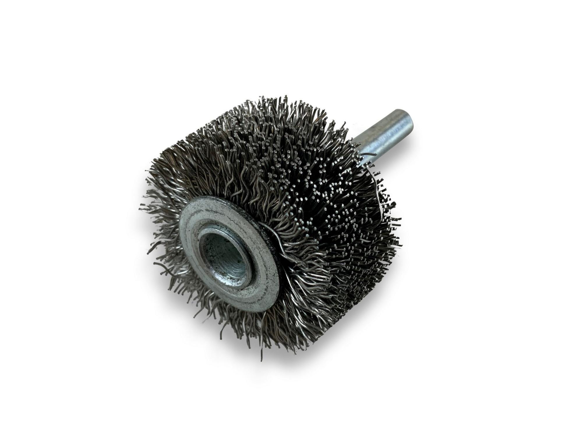 Brosse métallique et abrasive rotative pour machine Brosse métallique et abrasive rotative pour machine