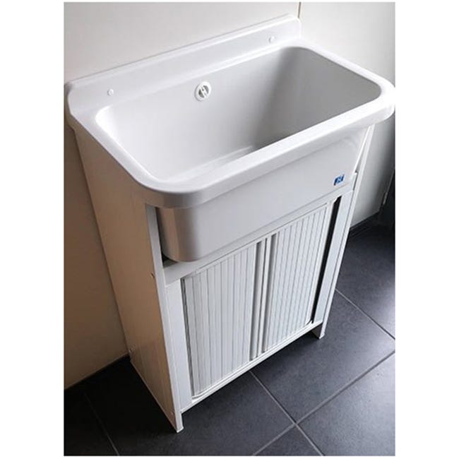 Lavatoio sospeso 55x47 cm per interno o esterno casa — Capiente e  utilissimo — Bagnochic