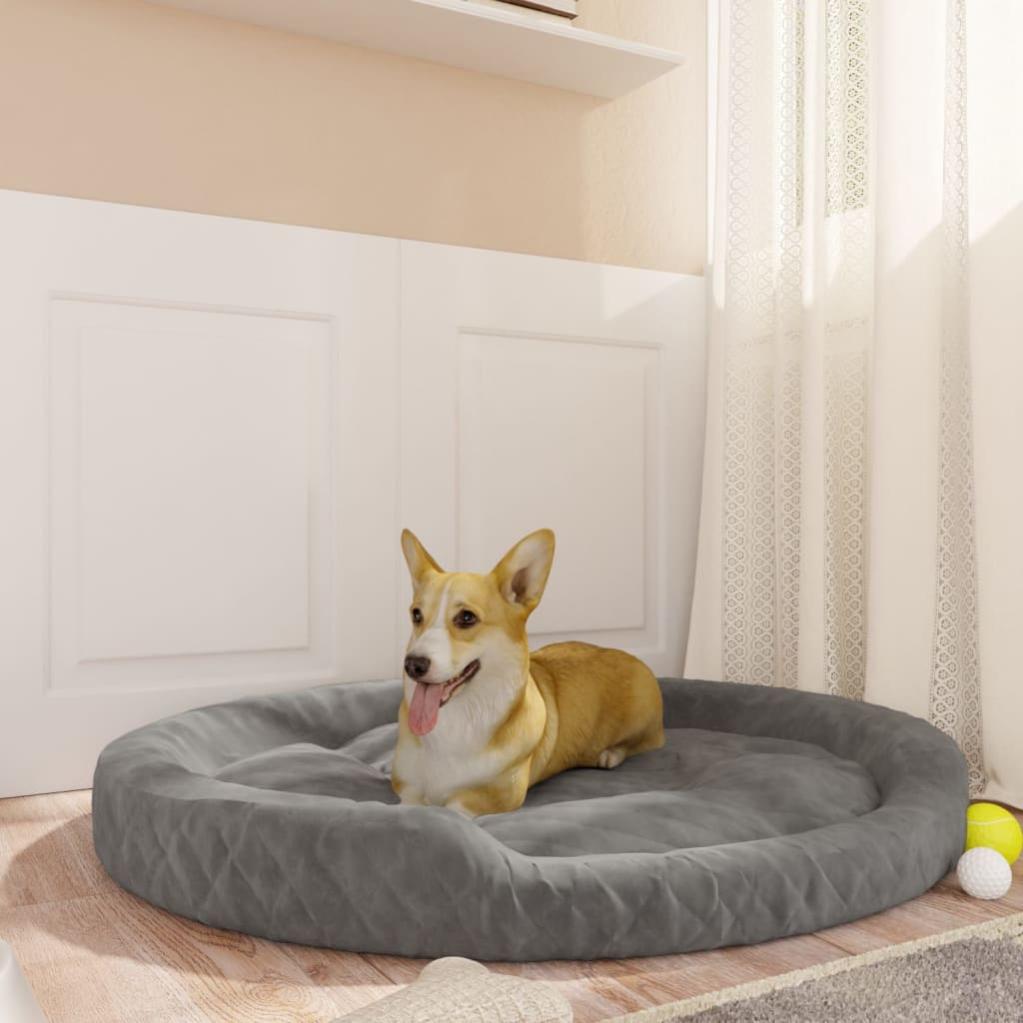 VidaXL Lettino Prendisole Grigio, 186x60x29 Cm, In PP Con Schienale Regolabile 4 Posizioni, Effetto Rattan, Per Esterno