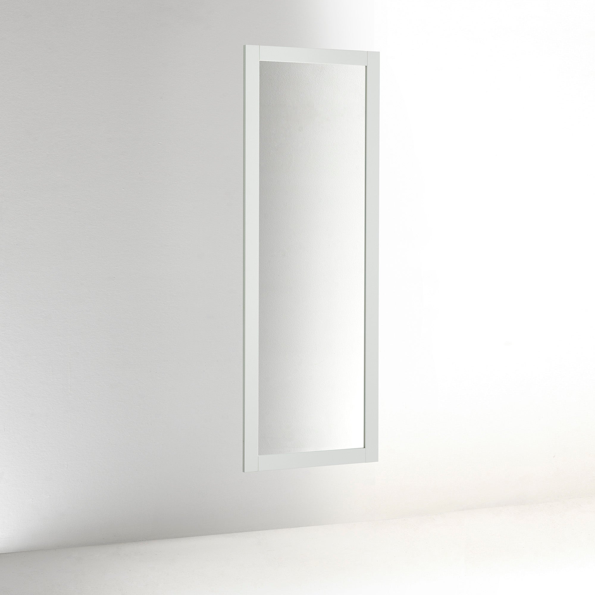 ARHome, Specchiera da Parete Smart, 140 x 50, Bianco, Made in Italy