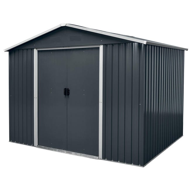 Abri jardin métal 5m2 WERKA PRO | Leroy Merlin
