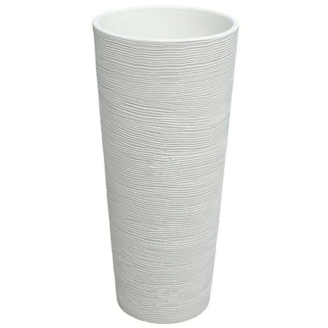 Vaso Cubo rigato Shabby cm 35 Vasar Telcom in resina - Valpescara Garden Vaso Cubo rigato Shabby cm 35 Vasar Telcom in resina - Valpescara Garden