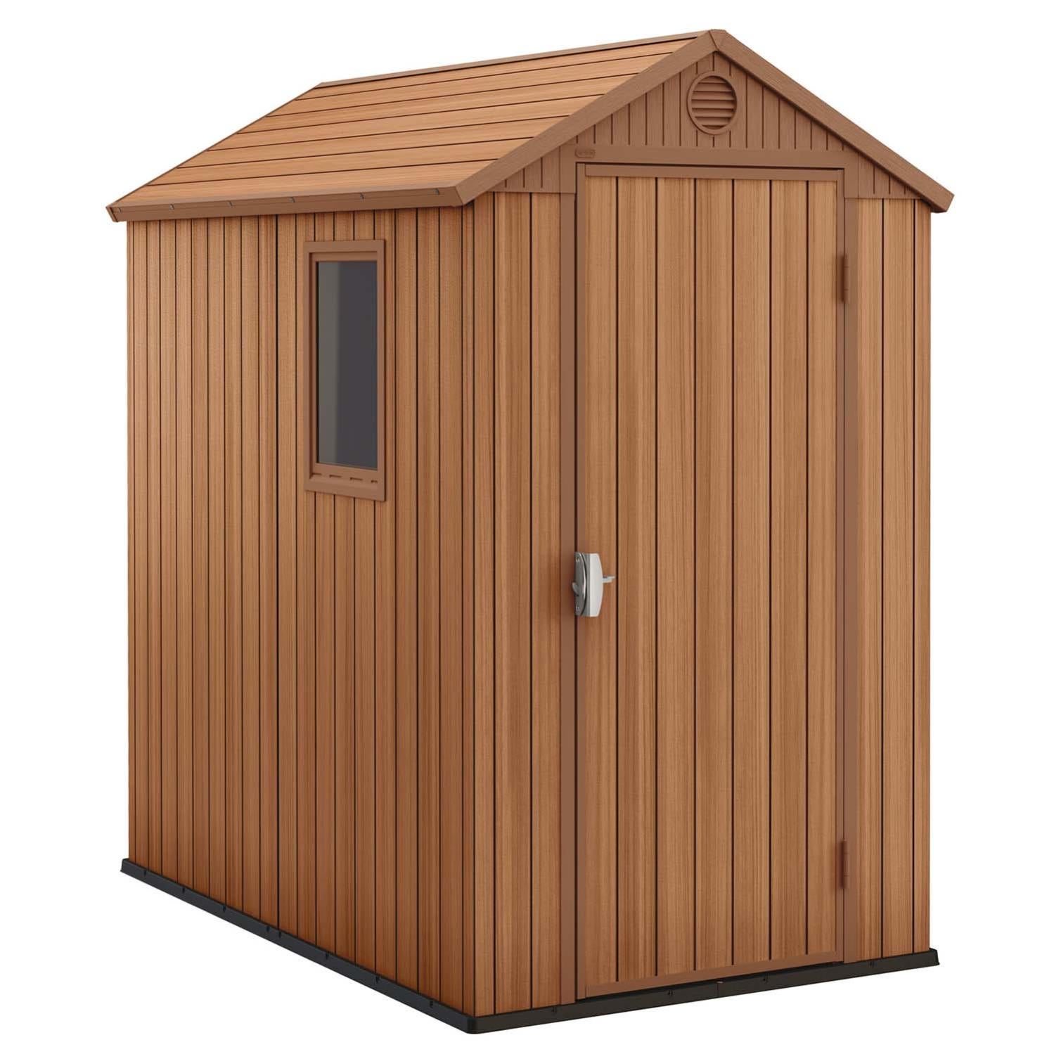 Cassettiera con 4 cassetti in truciolare - Motivo X - 60 x 40 x 71,5 cm