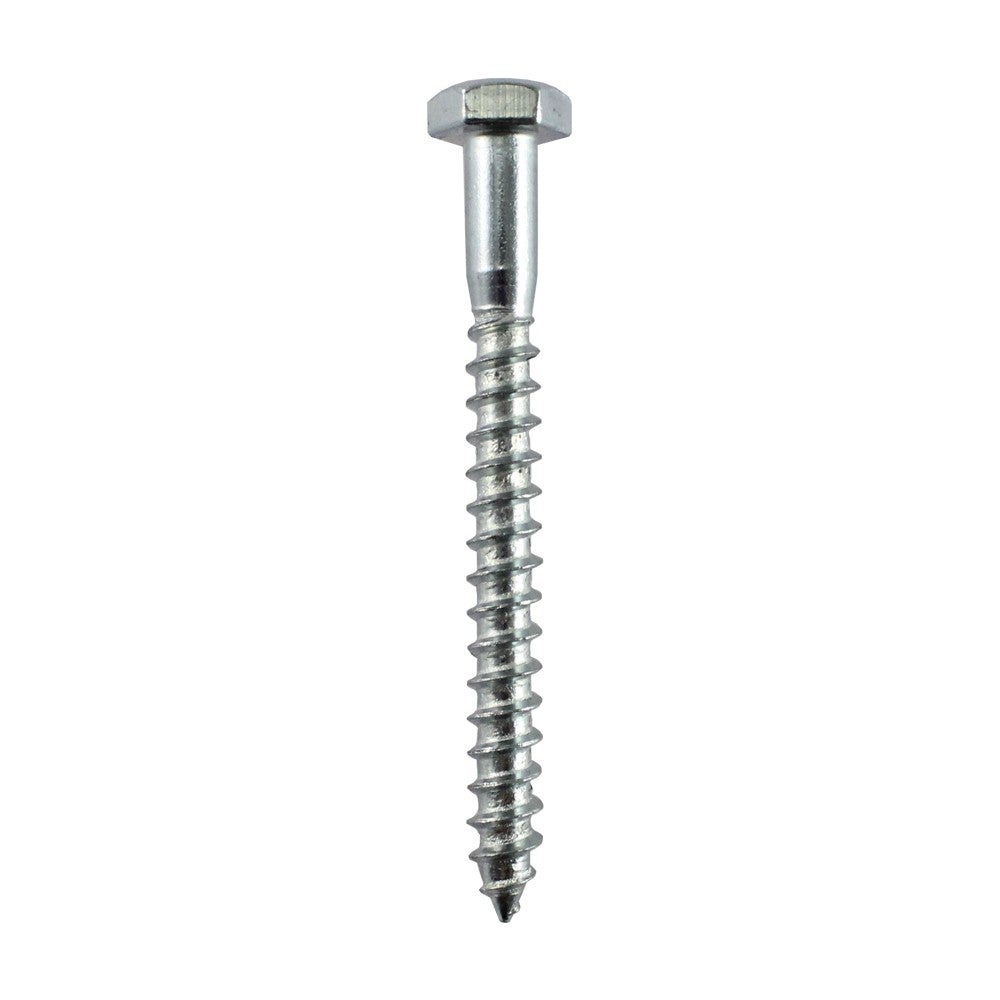 TORNILLO TIRAFONDO DIN-571 ZINCADO 6X80 C100 | Leroy Merlin