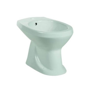 Young - Tris Bianco: Wc, Bidet, Lavabo con Colonna