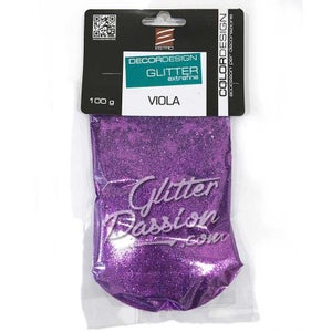 Glitter additivo in polvere da 100gr per idropittura pittura murale, colori  oro