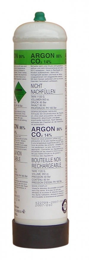 Bombola argon HBM 5 litri 