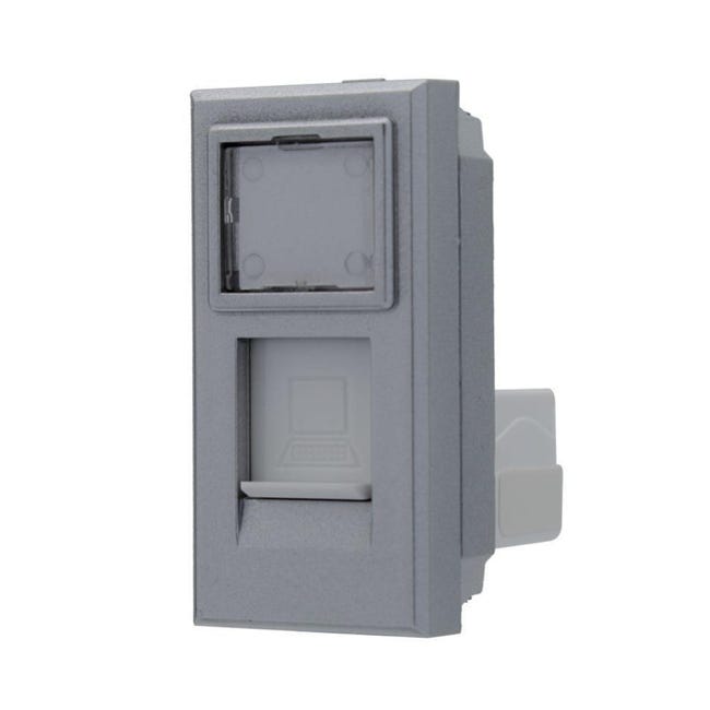 Bticino KW4279C6 - Presa LAN connettore dati rj45 cat 6 bianco bticino Living Now Bticino KW4279C6 - Presa LAN connettore dati rj45 cat 6 bianco bticino Living Now