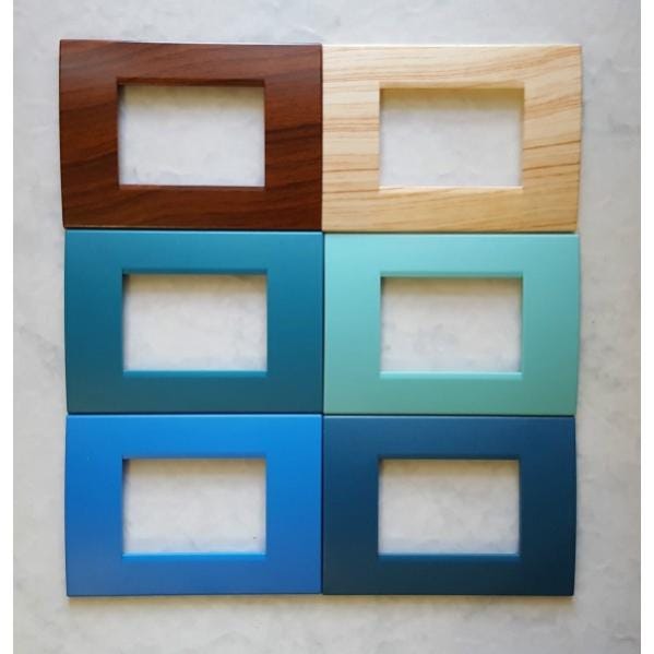 Placche Bticino Axolute Placche Compatibili Bticino LIVING LIGHT Placca 3 4 7 Moduli Per Supporti LN4703 Placca Bticino Living L4803 - Foto 3