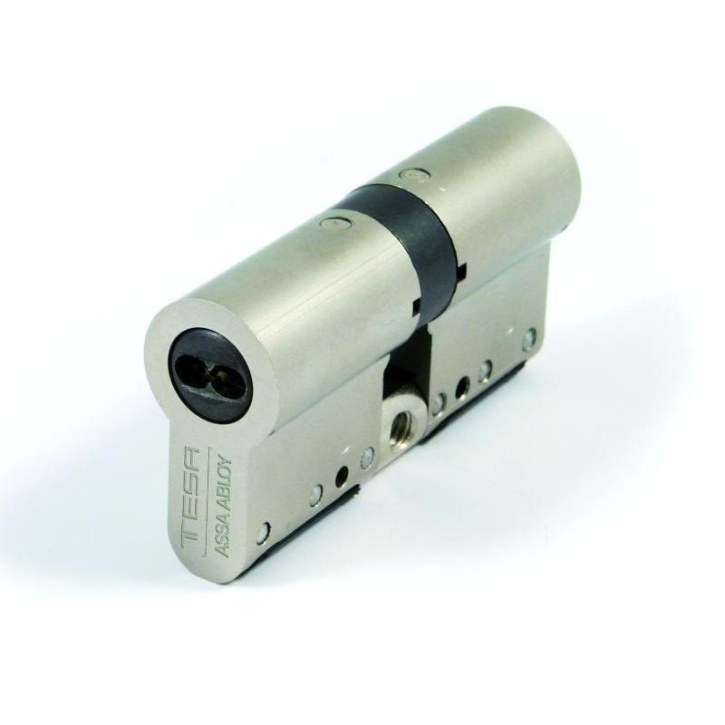 Cilindro de alta seguridad TESA ASSA ABLOY TK100 níquel 35-35 mm -  Ferreteria Online Pamplona Gertu