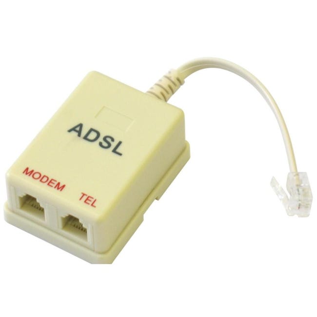 N/A - Telefono ADSL Modem 6P2C RJ11 Splitter Filter N/A - Telefono ADSL Modem 6P2C RJ11 Splitter Filter