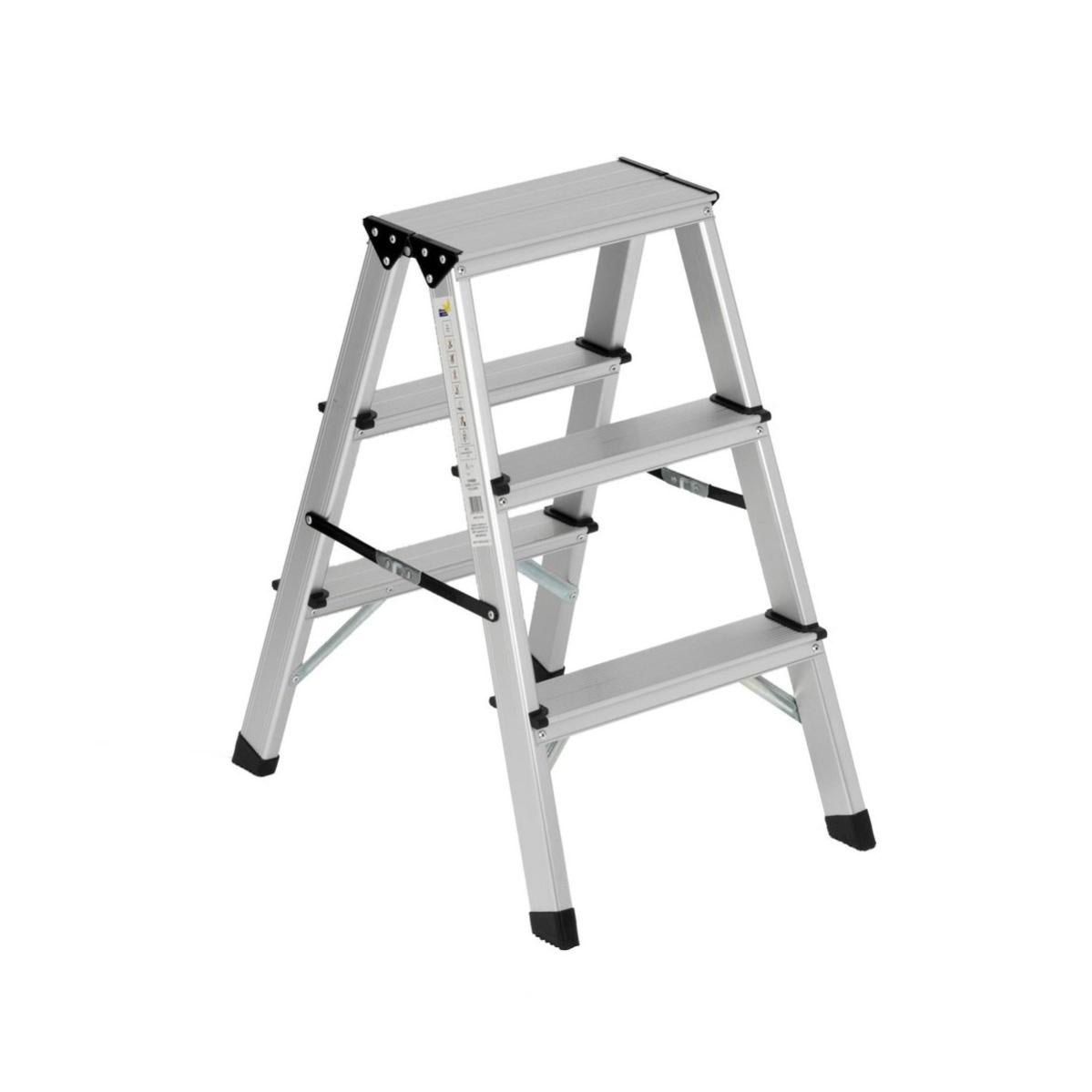 UNCLE WU Sgabello A 2 Gradini Per Bambini, Altezza 24,1 Cm, Antiscivolo, Per Bagno E Vasino, Grigio Bianco - 2