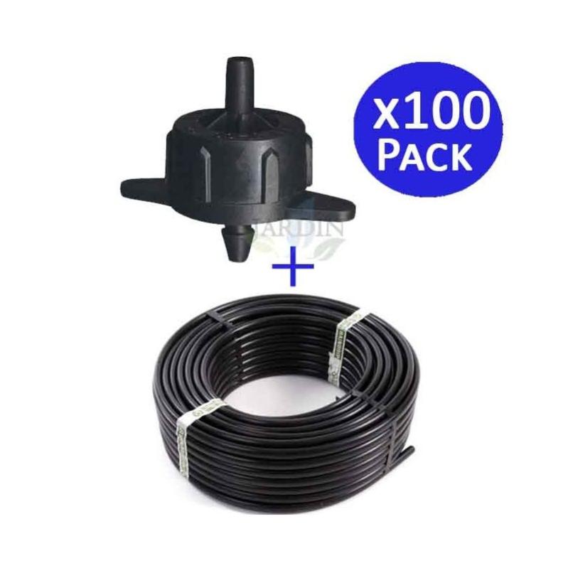 FAIDF - NIPPLES BICONO CROMATO PER CANNETTE Blister Pezzi 2 x 1/2x3/8